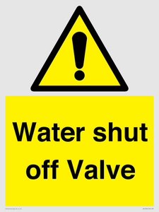 Water shut off Valve